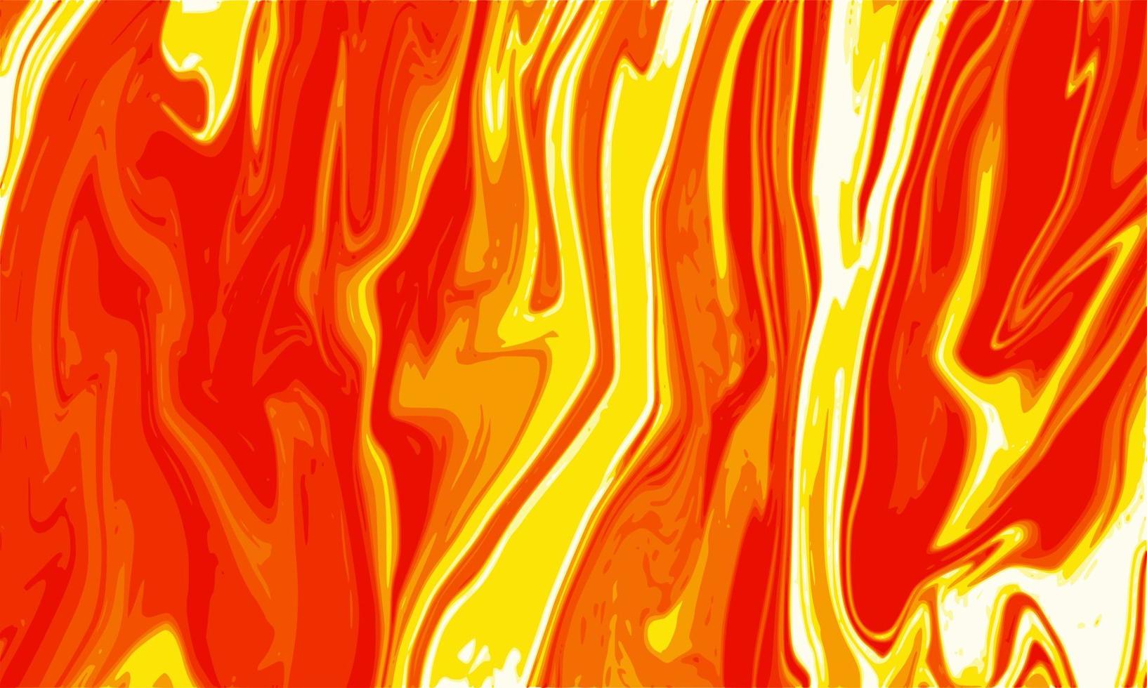 Abstract Orange Liquid Marble Background vector