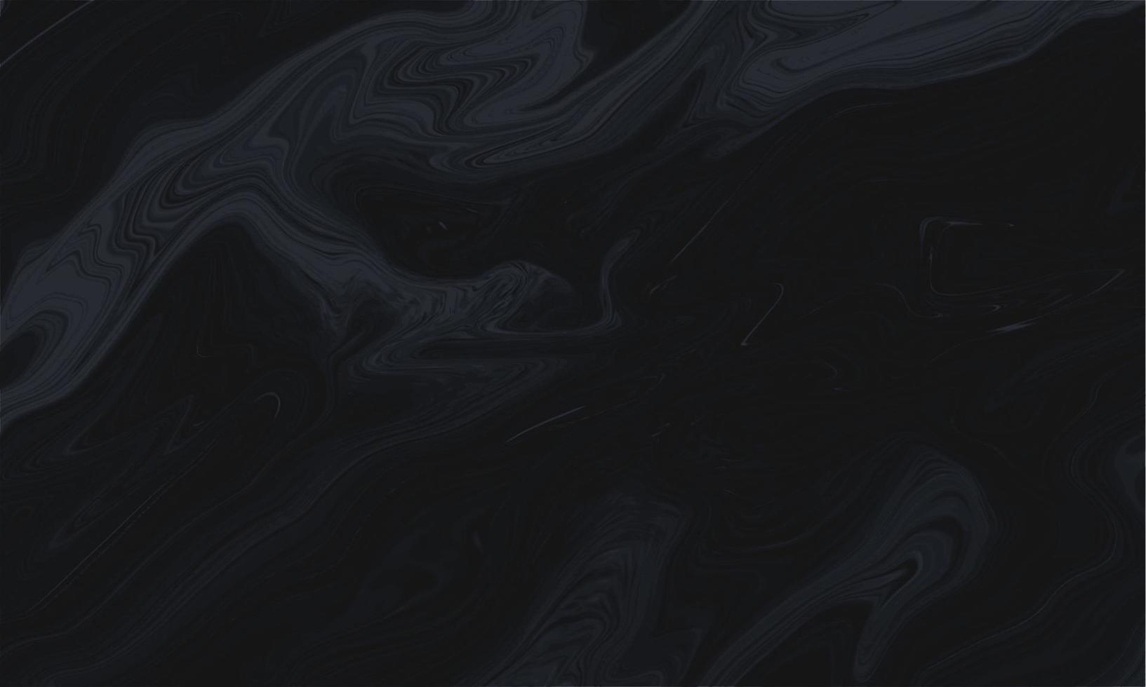 Fondo de mármol líquido negro abstracto vector