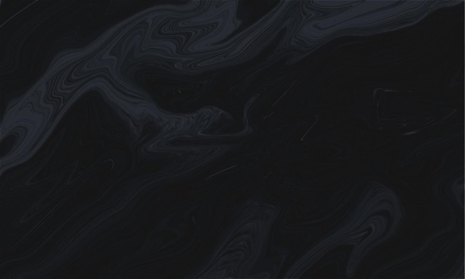 Abstract Black Liquid Marble Background vector