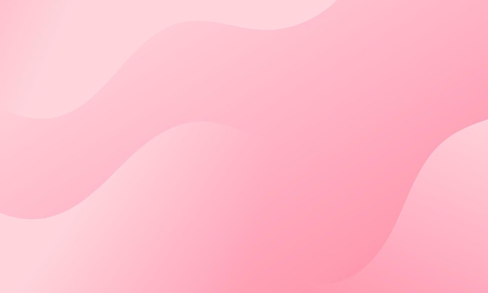 Abstract Pink Fluid Wave Background vector