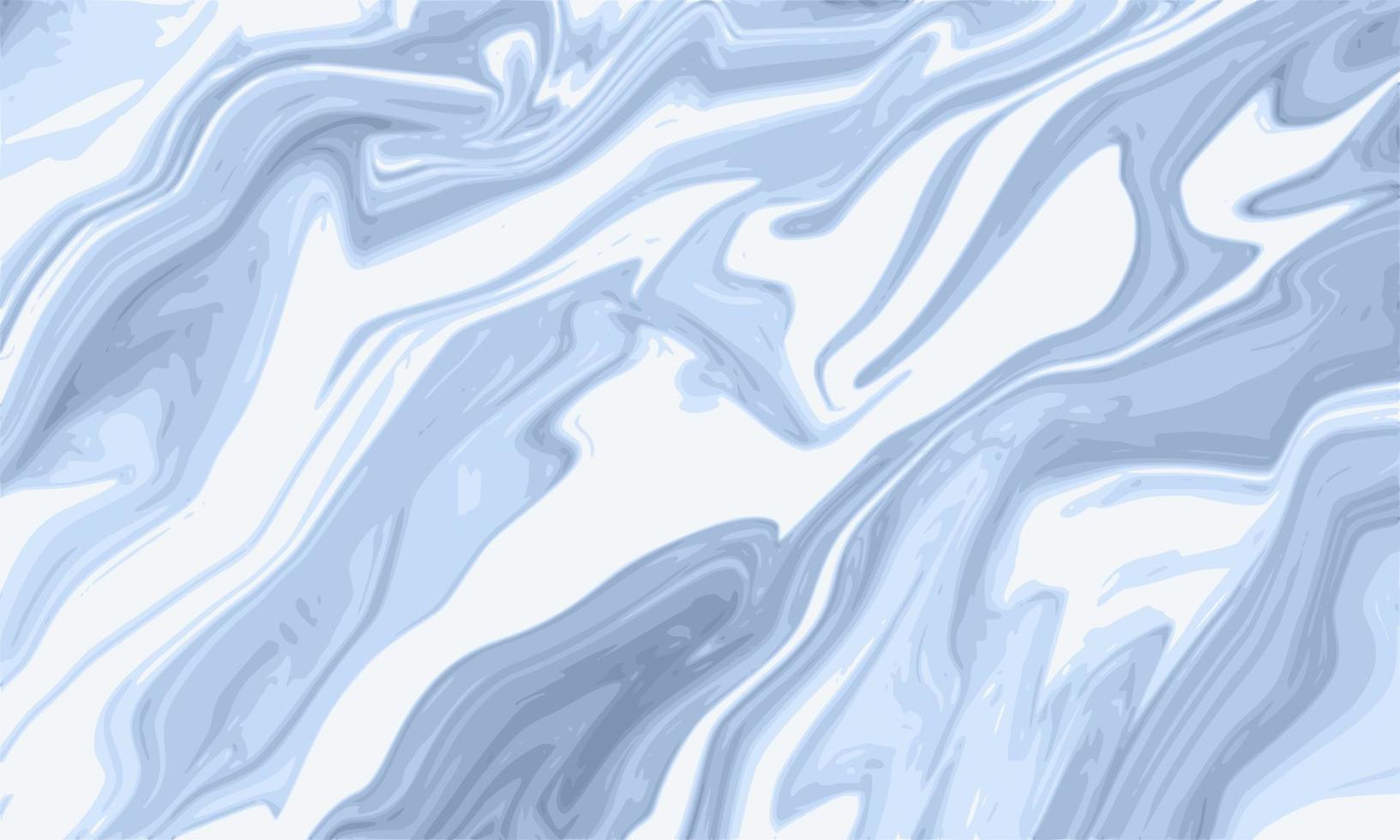 Abstract Blue Liquid Marble Background vector