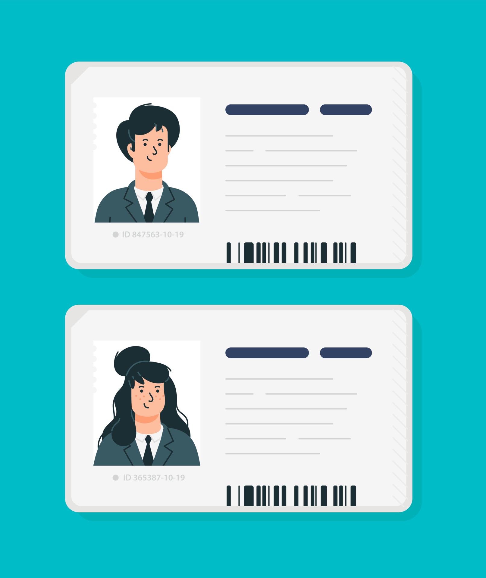 Student License Id Card
