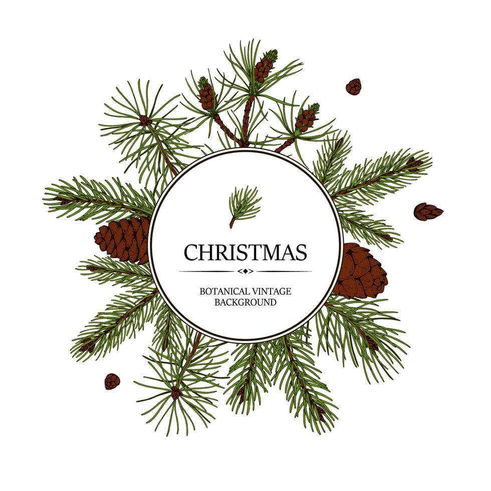 diseño de navidad y año nuevo para tarjetas de felicitación, invitaciones, estampados. marco en estilo vintage con elementos dibujados a mano aislados en blanco. lugar para el texto. ilustración vectorial 3782339 Vector diseño de navidad y año nuevo para tarjetas de felicitación, invitaciones, estampados. marco en estilo vintage con elementos dibujados a mano aislados en blanco. lugar para el texto. ilustración vectorial 3782339 Vector