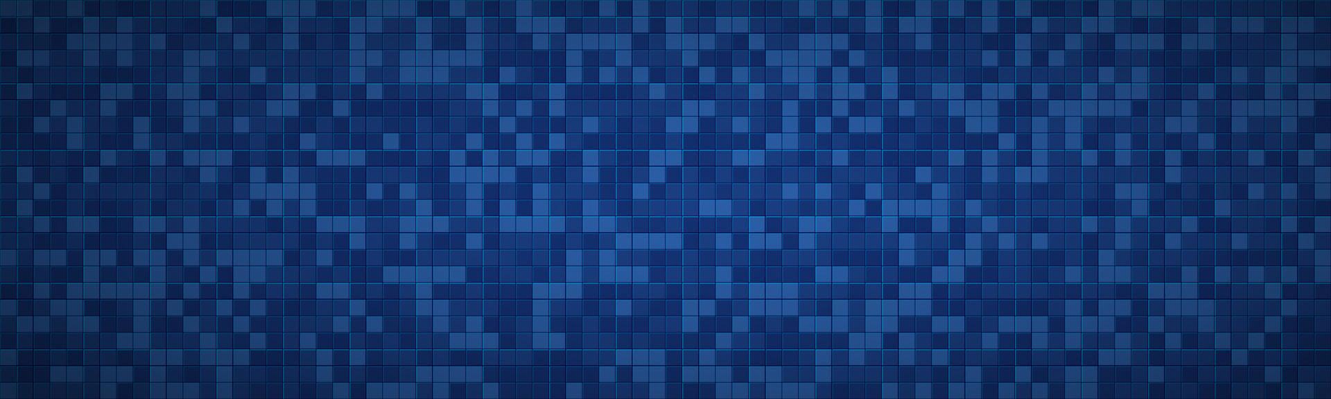 encabezado cuadrado abstracto geométrico. Bandera de textura de vector moderno de aspecto de mosaico azul. patrón de píxeles. fondo de ilustración metálica simple