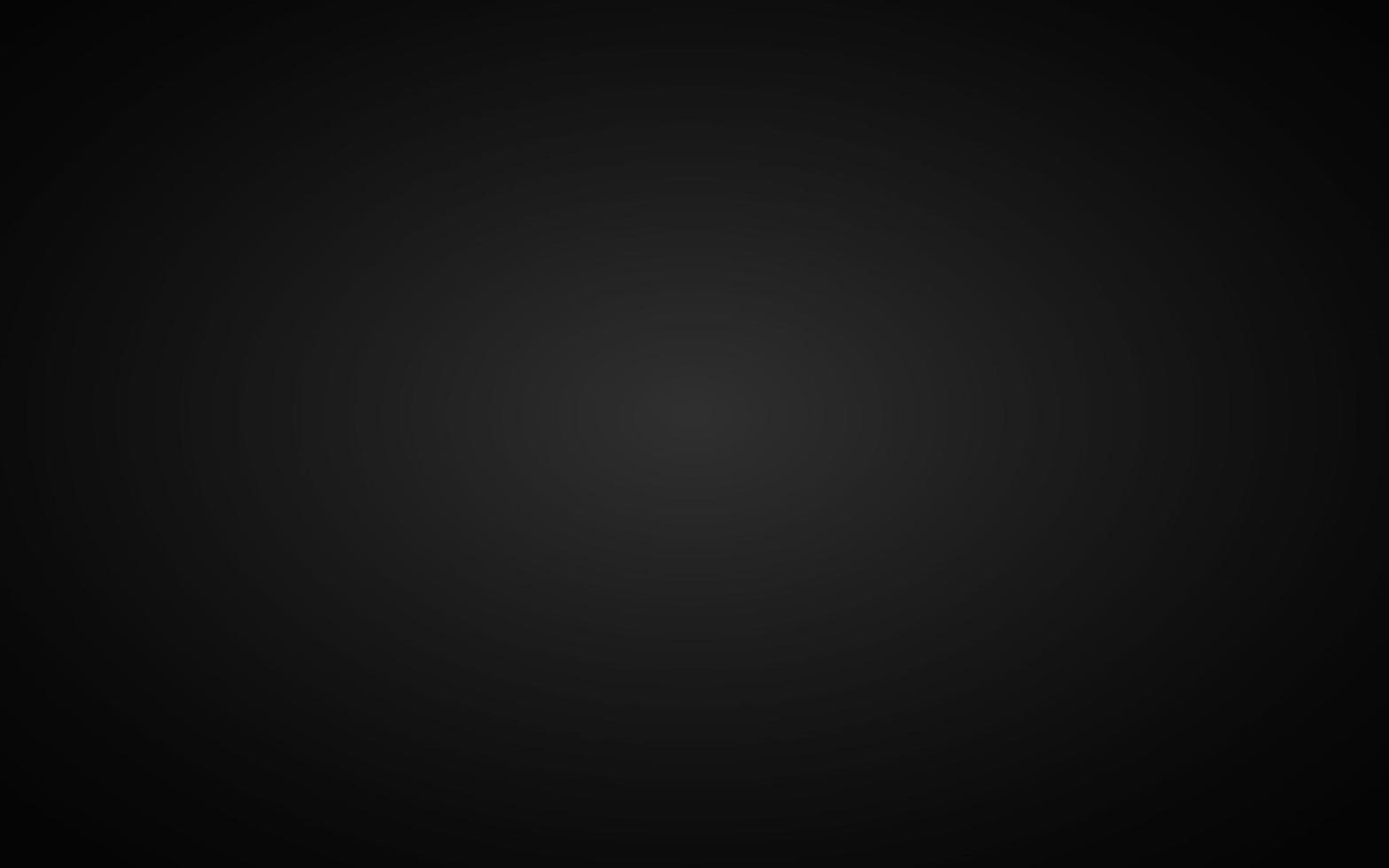Black abstract background. Vector elliptical gradient illustration