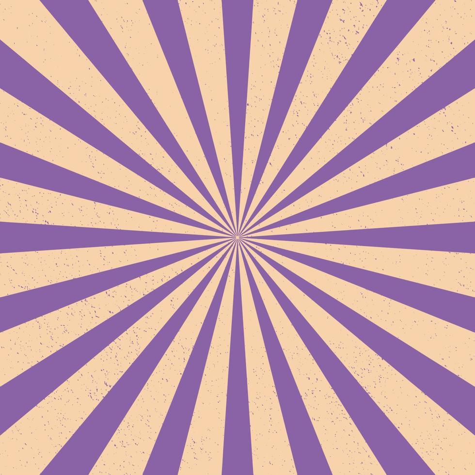 Retro sun background vector