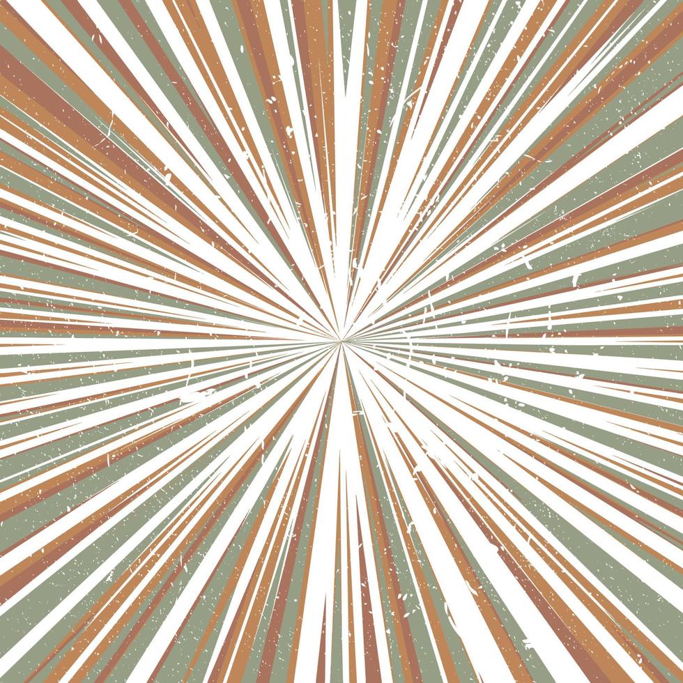 Retro sun background vector