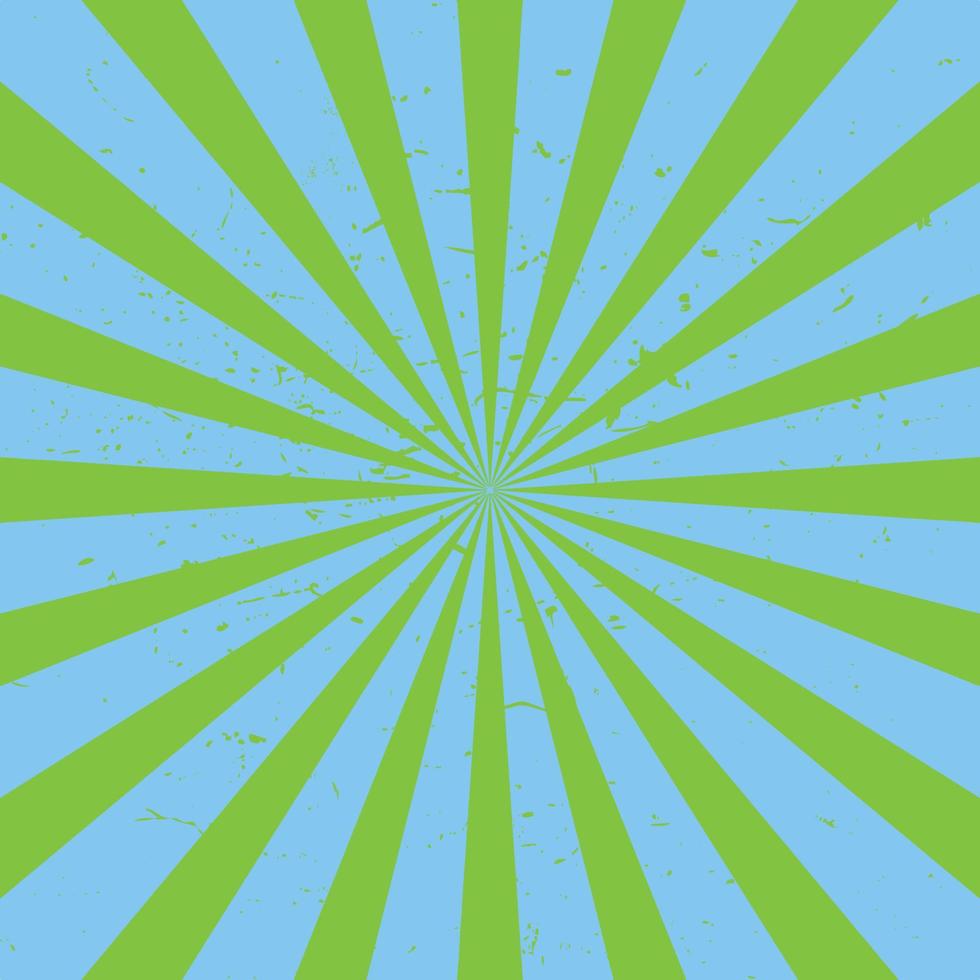 Retro sun background vector