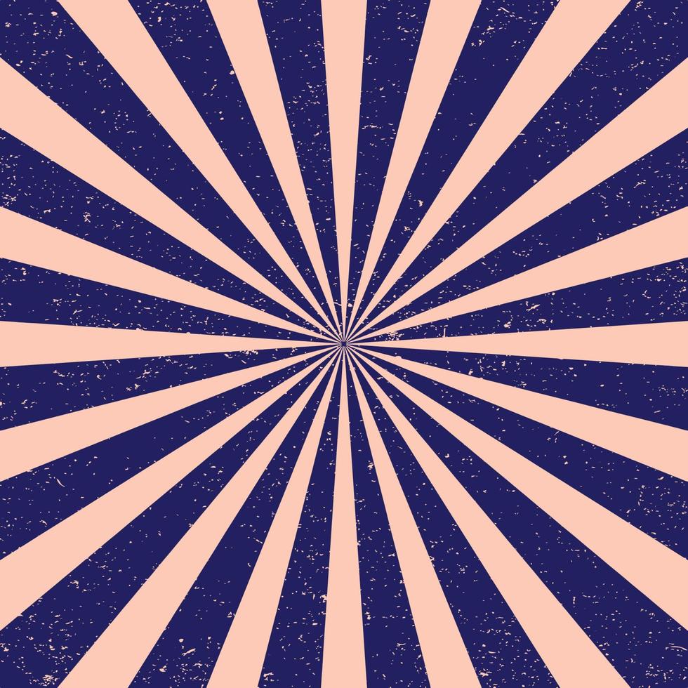 Retro sun background vector