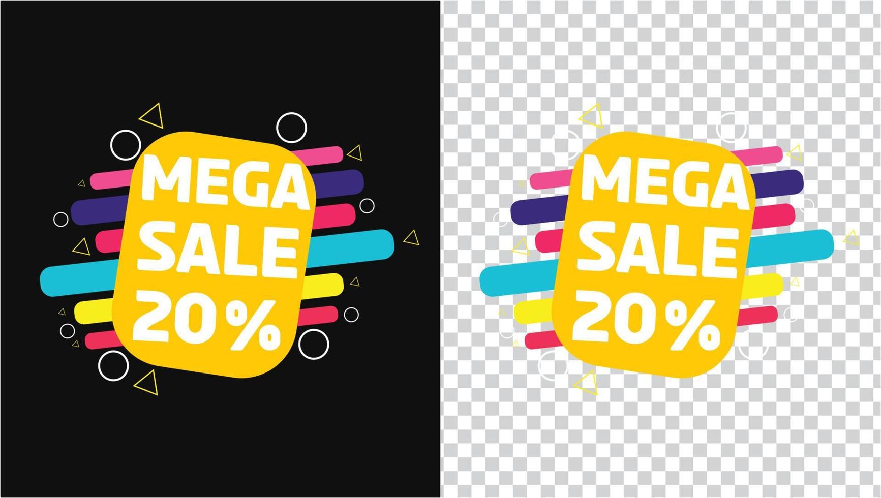 Super Sale Discount Up To 20 Off Promotion Marketing Template vector