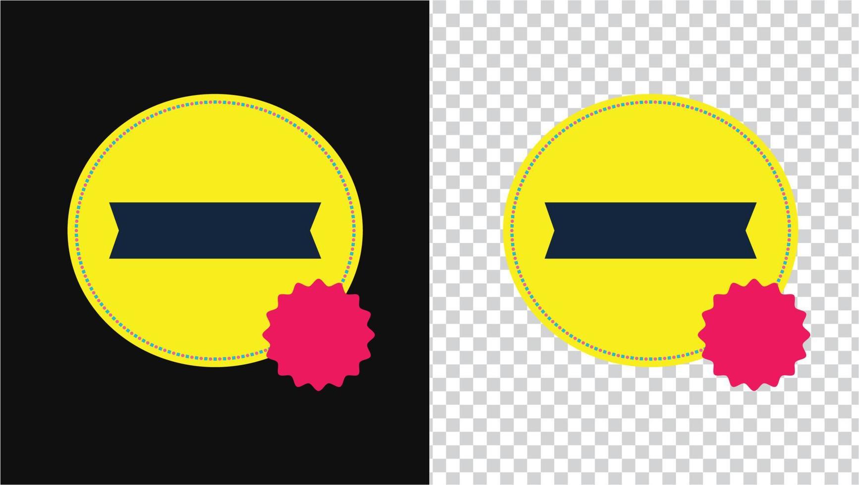 Shape Of A Circle. Round Template For Designs vector