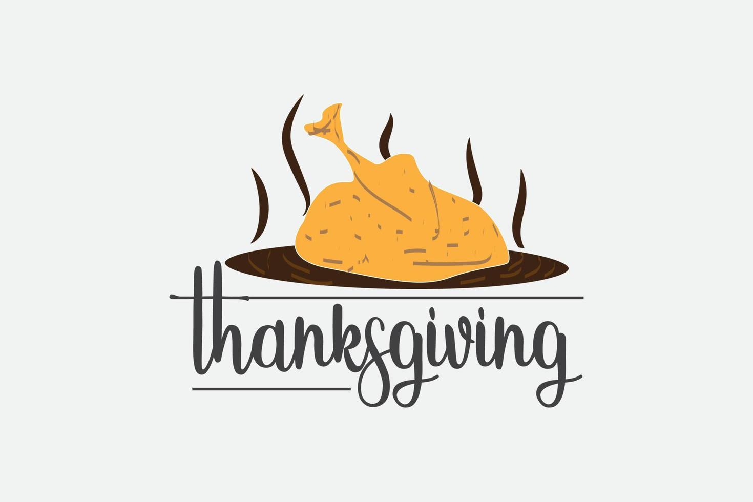 Thanksgiving t-shirt Design, happy thanksgiving day, T-shirt Design Illustration vector