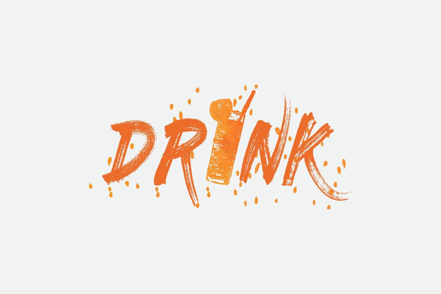 diseño de camisetas con gráficos de bebidas para impresión moderna, recuerdos y otros usos, ilustración vectorial. vector