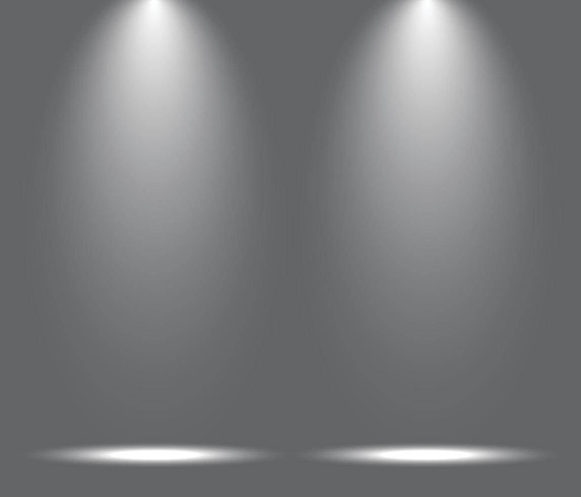 Empty studio room background. vector