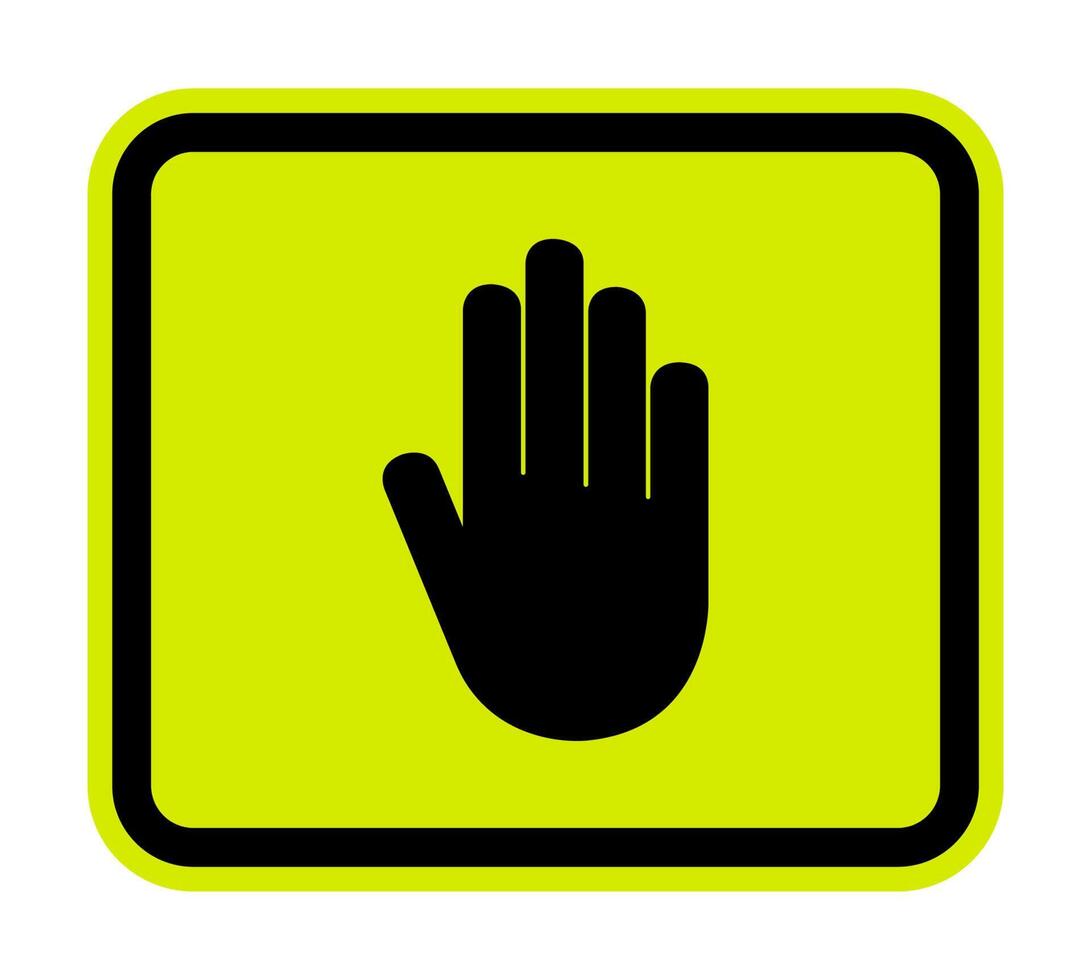 Do Not Entry Symbol Sign Isolate On White Background,Vector Illustration vector