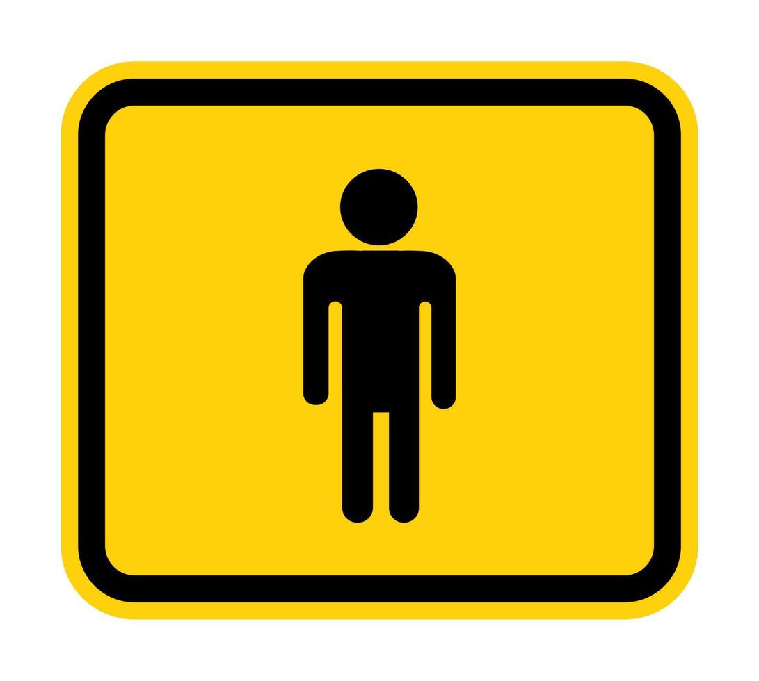 Prohibit People Allowed,Do Not Enter,No Man Entry Sign Isolate On White Background,Vector Illustration vector