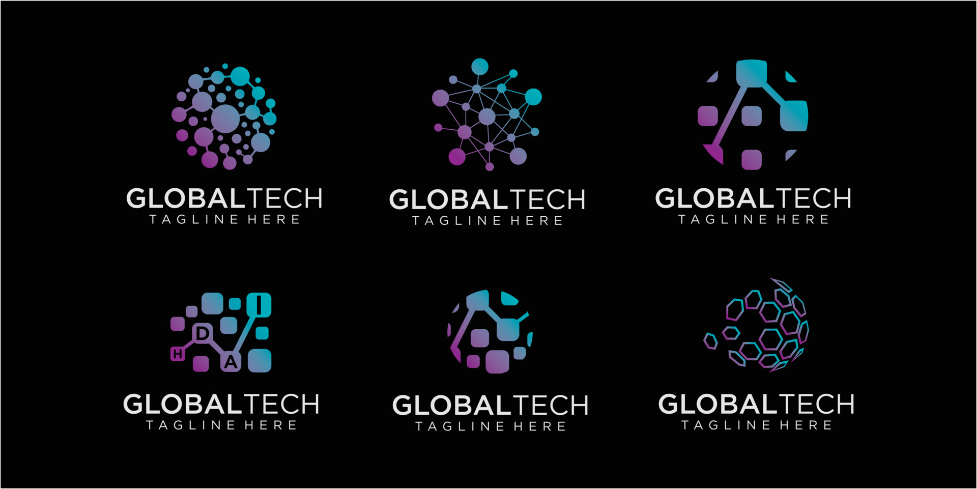 Global Tech Logo Vector Art, Icons, and Graphics for Free Download