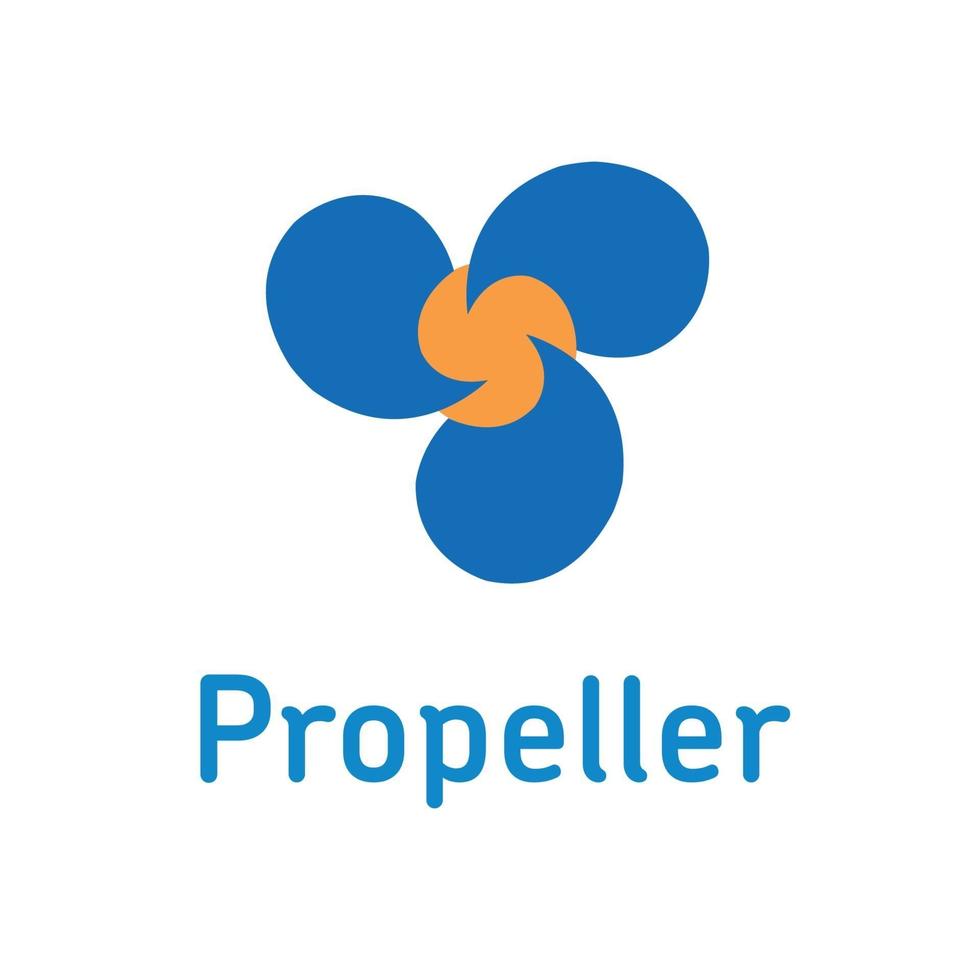 Illustration vector graphic of Propeller