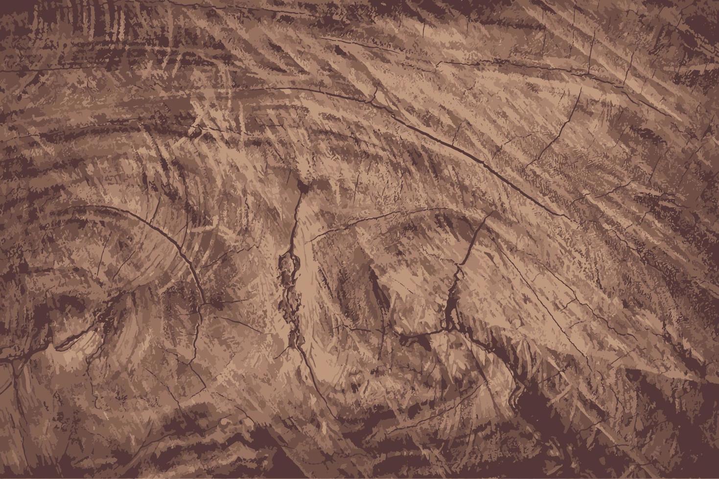 Viejo paisaje de textura de madera oscura eps10 ilustración de vector de fondo ancho
