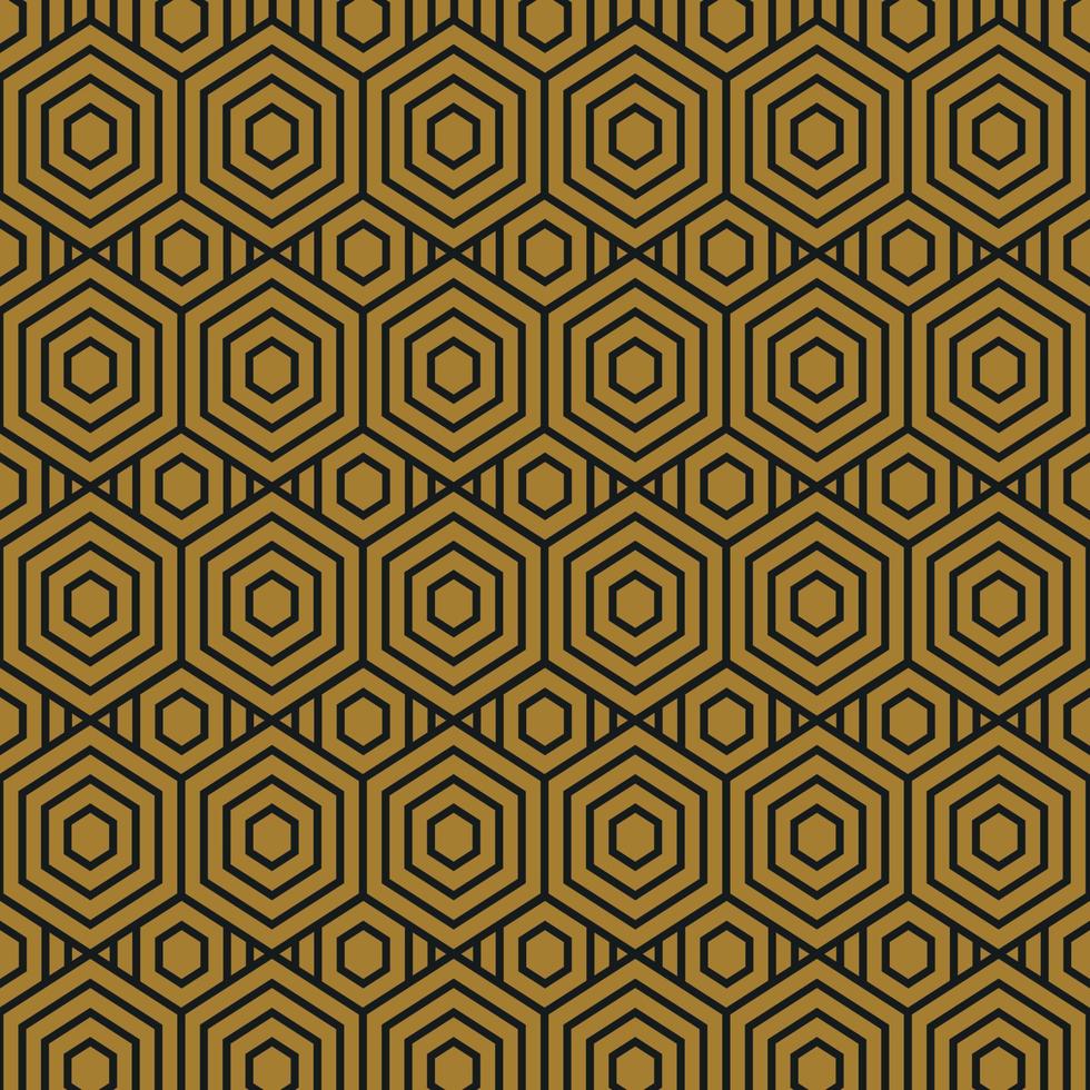 patrón sin costuras elegante ornamento lineal geométrico elegante fondo vector