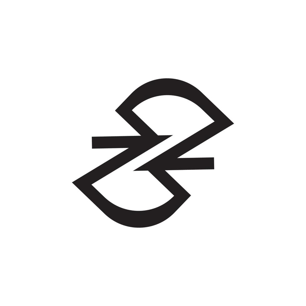 Infinity business icon and symbol template vector