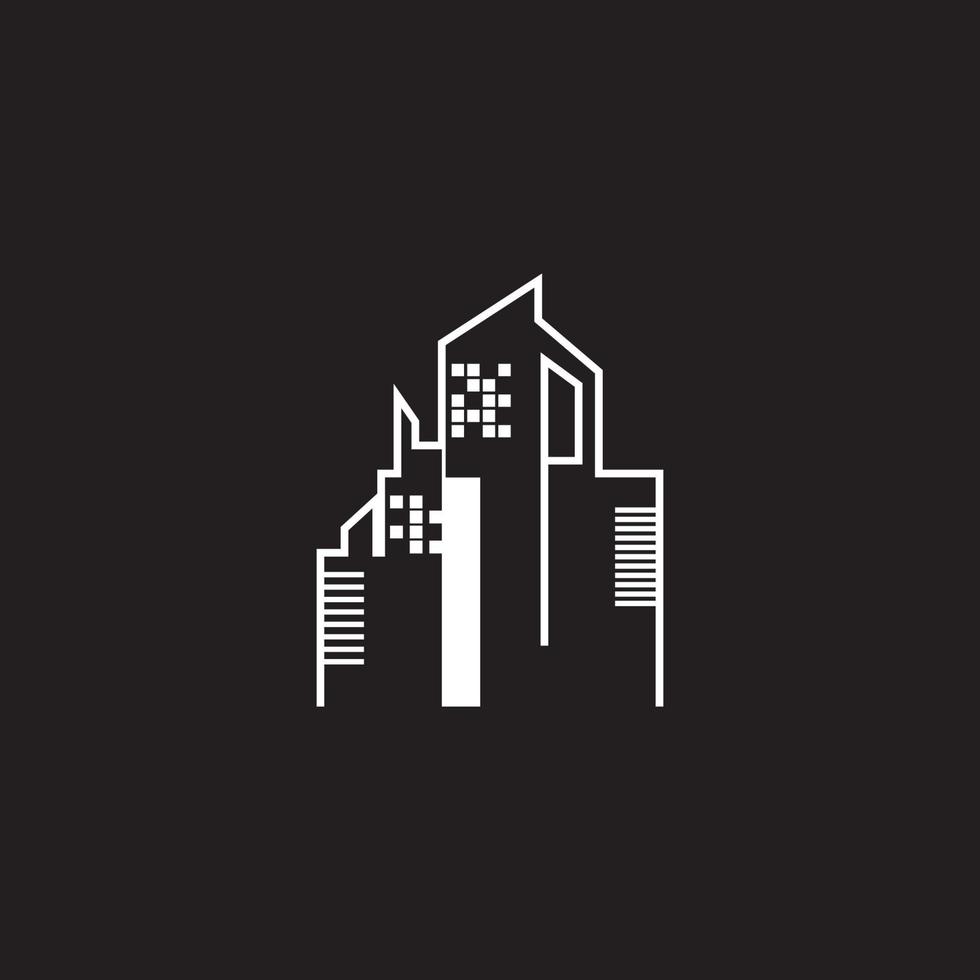 City sky line vector template