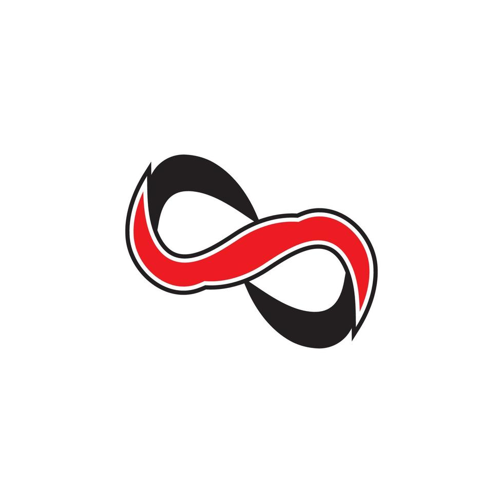 Infinity business icon and symbol template vector