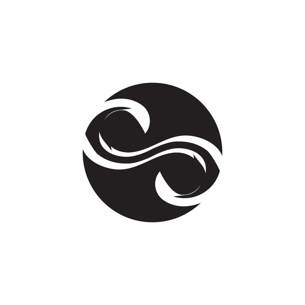 Infinity business icon and symbol template vector