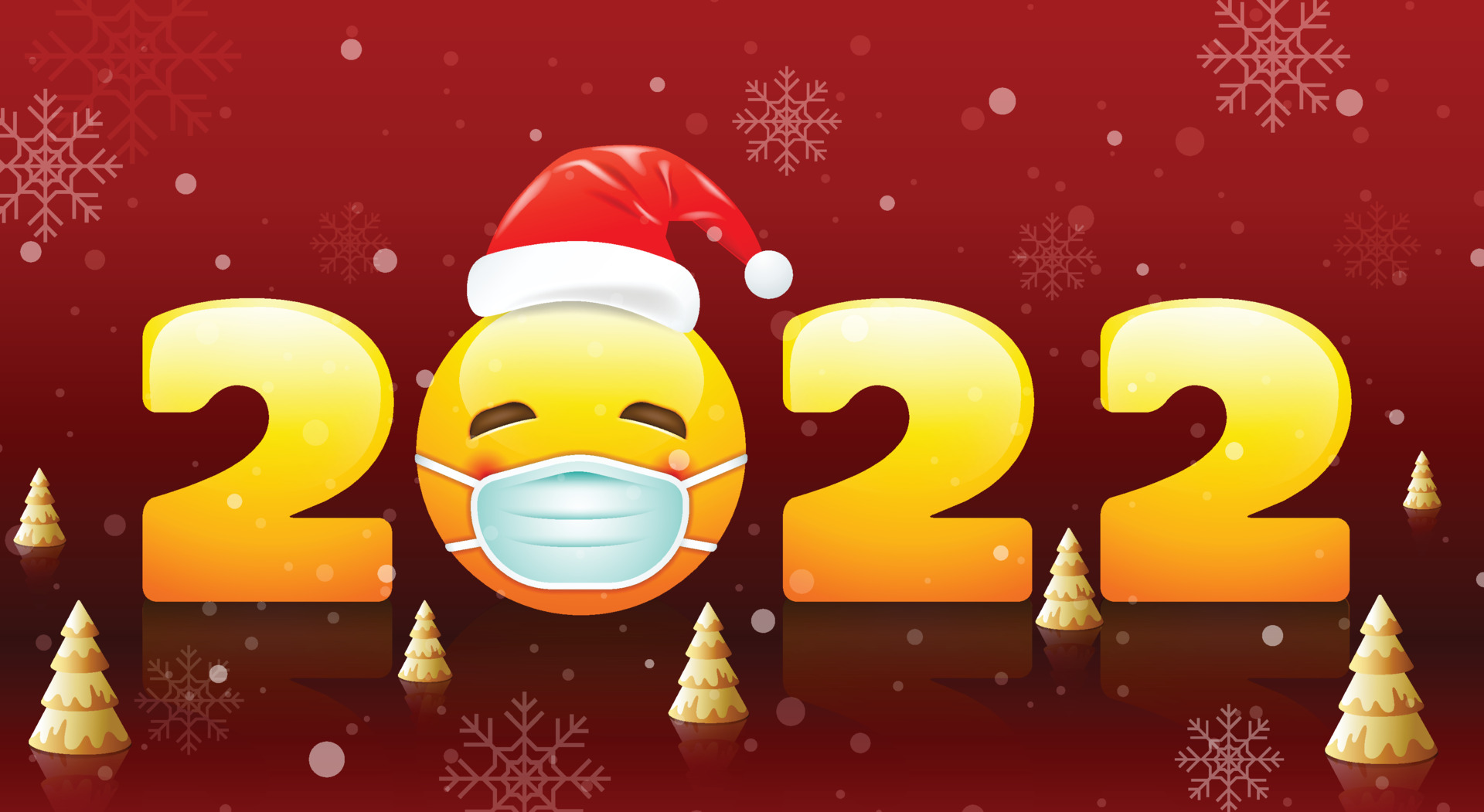 The Truth About Christmas 2022 Merry Christmas And Happy New Year 2022, New Normal 3789165 Vector Art At  Vecteezy