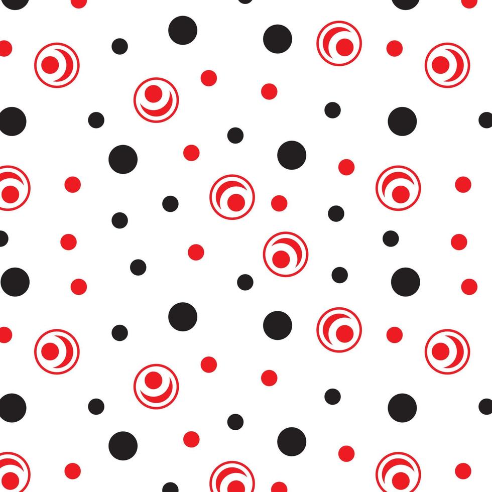 polka dot pattern background wallpaper vector illustration