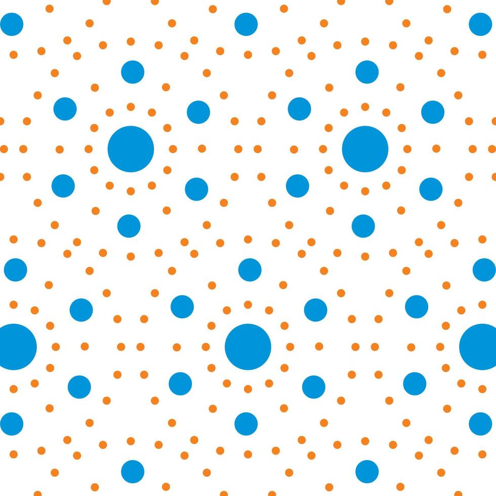 Printpolka dot pattern background wallpaper vector illustration