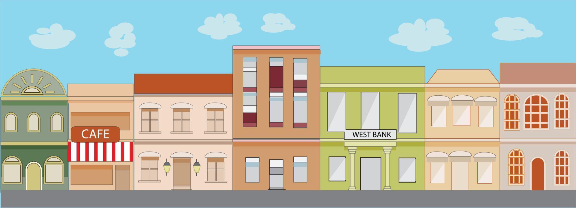 2d Building Vector Art, Icons, and Graphics for Free Download