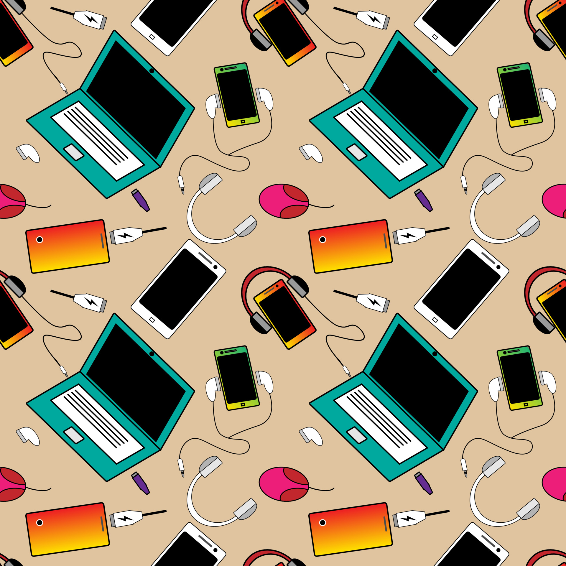 Laptop Wallpaper Vector Art, Icons, and Graphics for Free Download