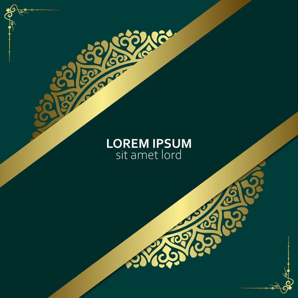 Luxury ornamental mandala background with arabic islamic east pattern style premium vector Free Vector