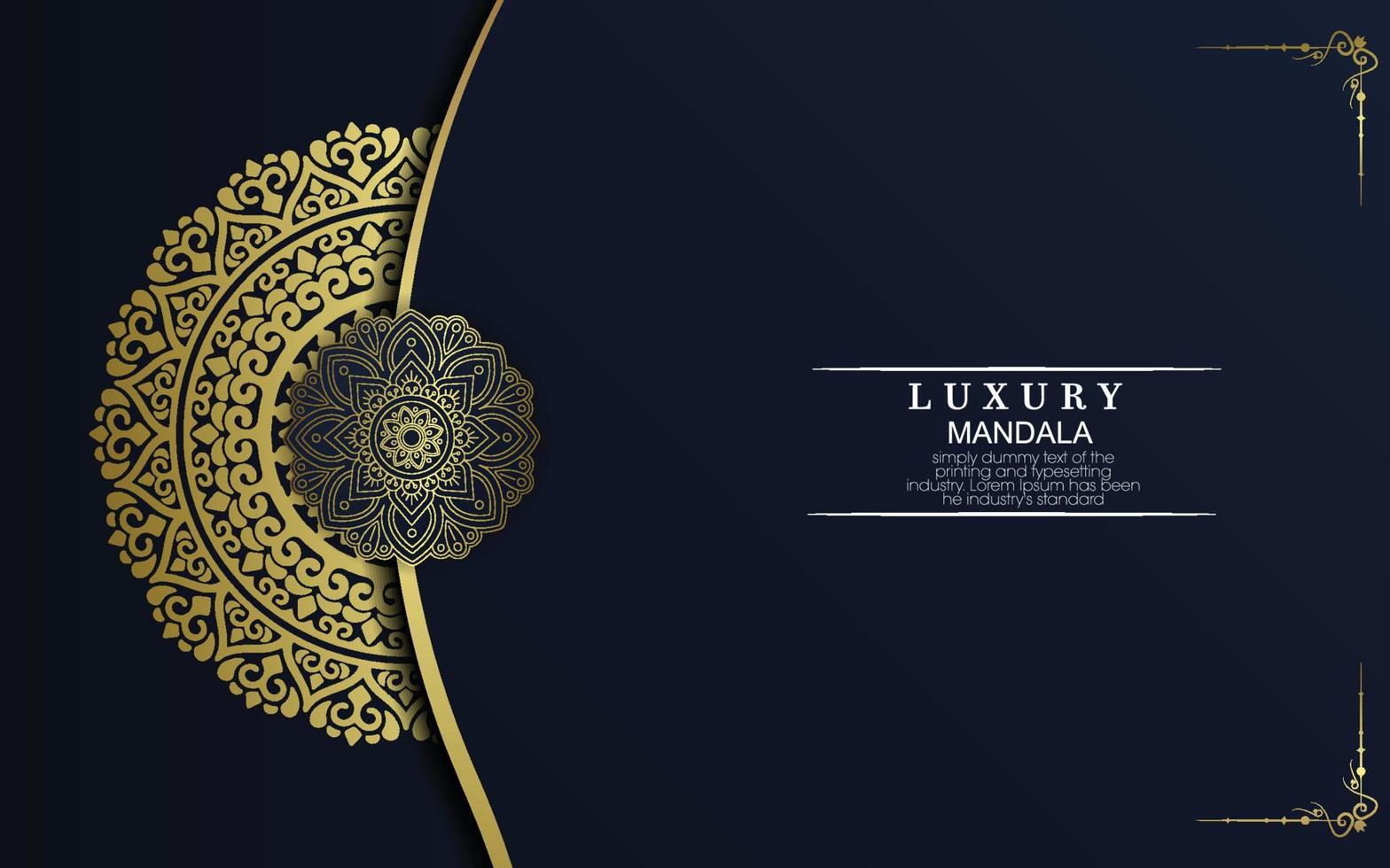 Luxury ornamental mandala background with arabic islamic east pattern style premium vector Free Vector