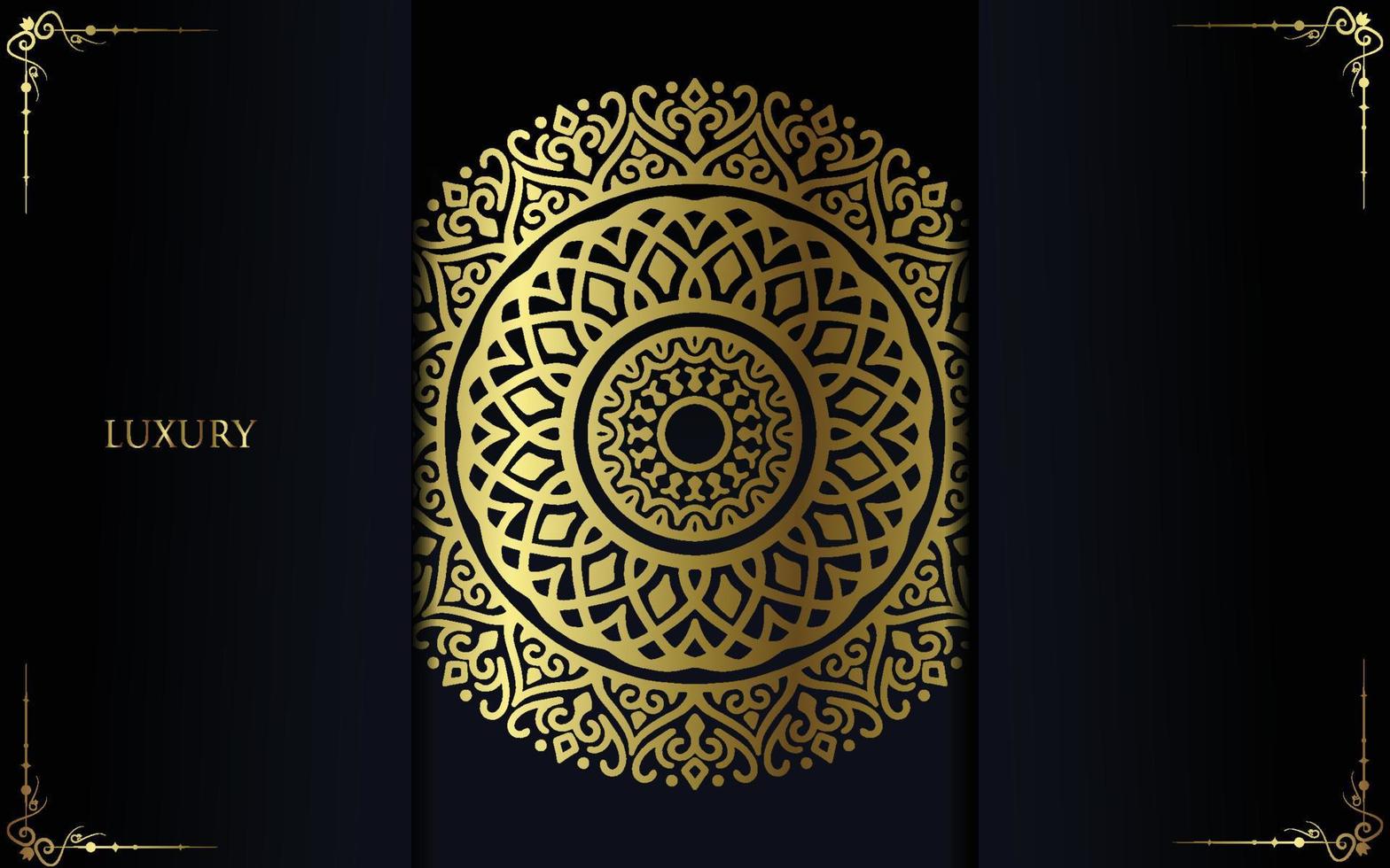 Luxury ornamental mandala background with arabic islamic east pattern style premium vector Free Vector