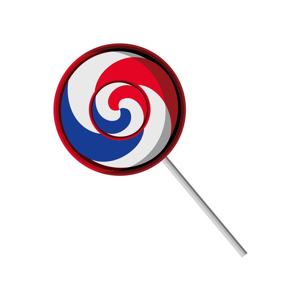 candy in stick vector