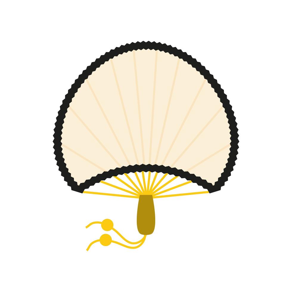 chinese fan traditional vector