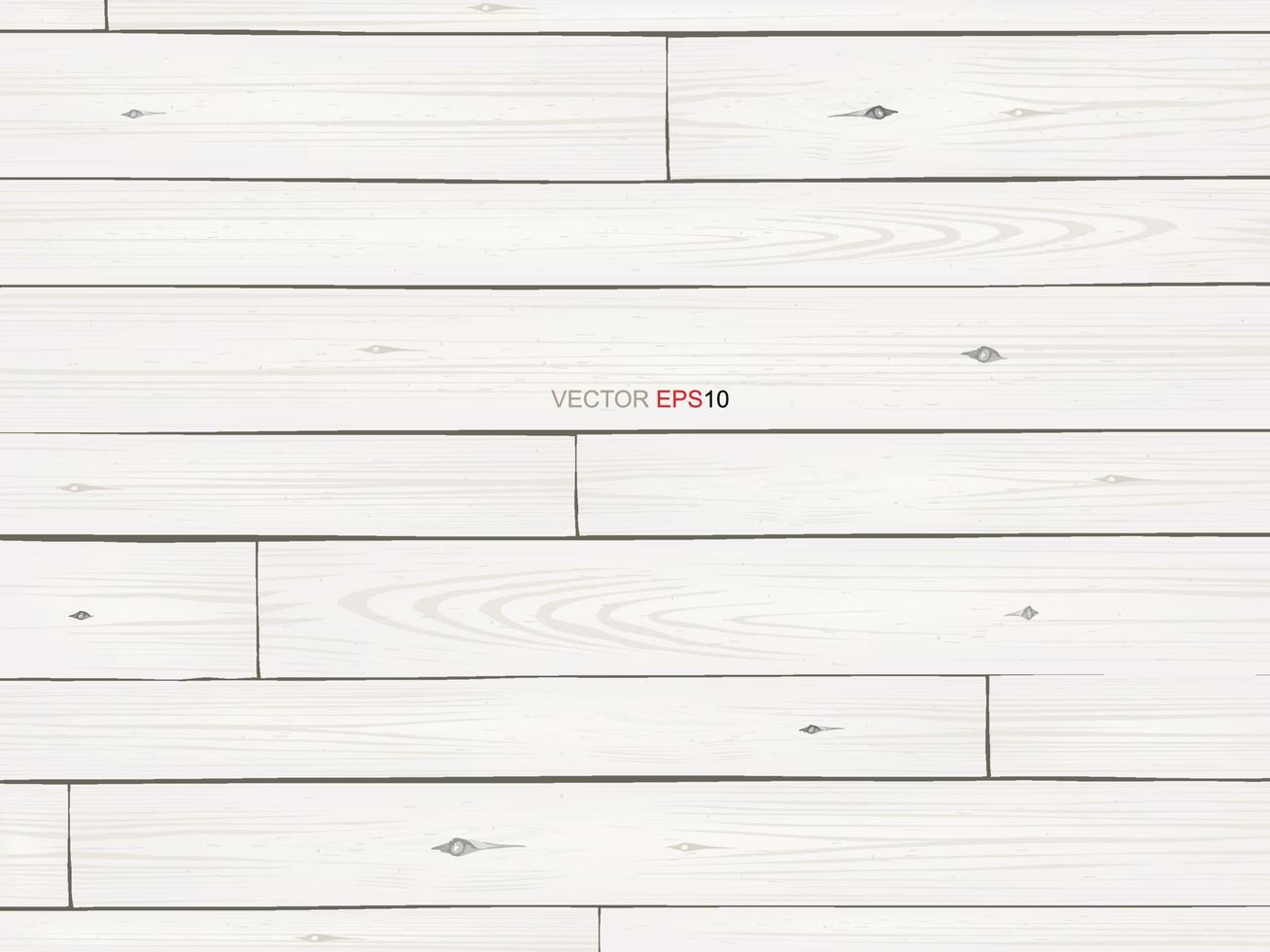 patrón y textura de madera blanca para el fondo. vector. vector