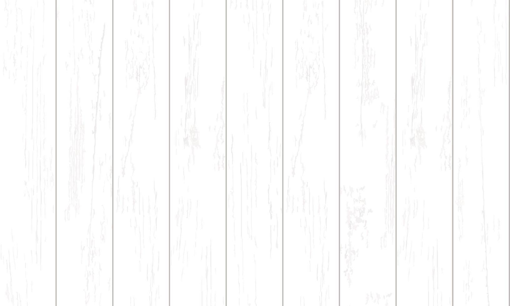 White wood pattern and texture for background. Vector. vector