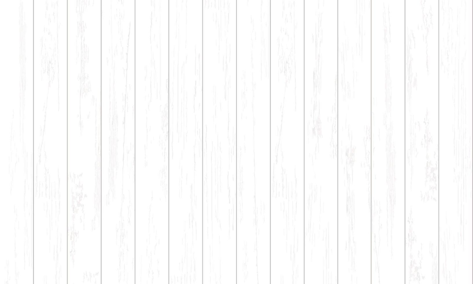 White wood pattern and texture for background. Vector. vector