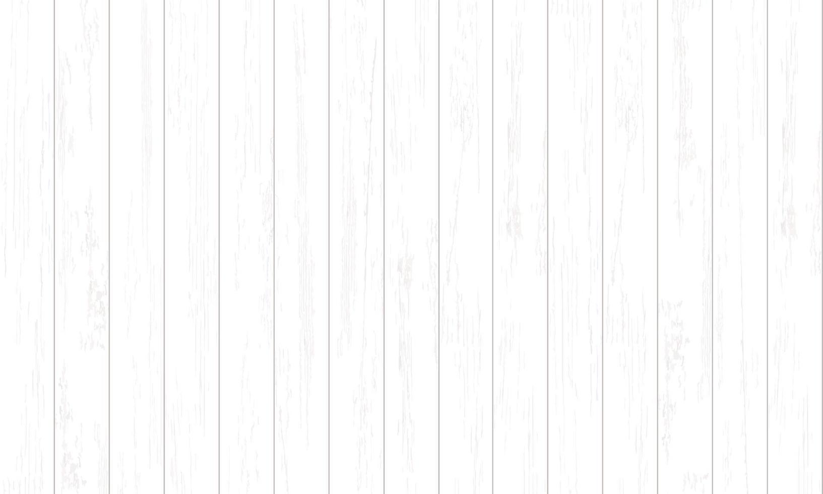 White wood pattern and texture for background. Vector. vector