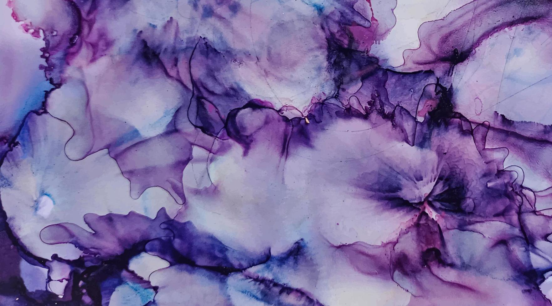 Abstract elegant alcohol ink background vector