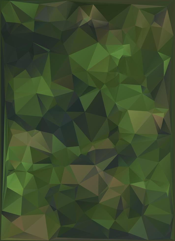 Fondo de camuflaje militar de vector abstracto hecho de formas geométricas de triángulos estilo poligonal.