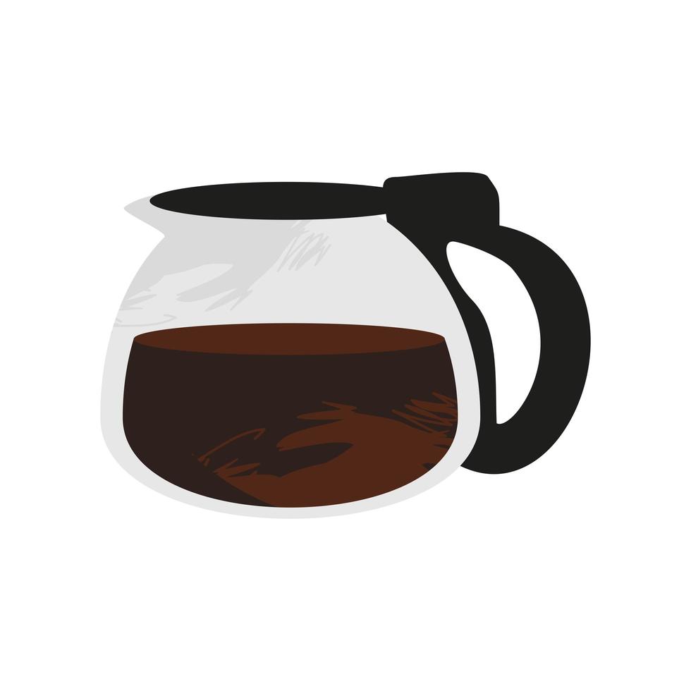 coffee maker glass vector