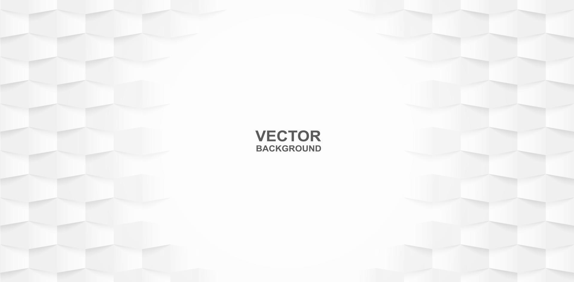 Abstract. geometric shape white background. light and shadow .Vector. vector