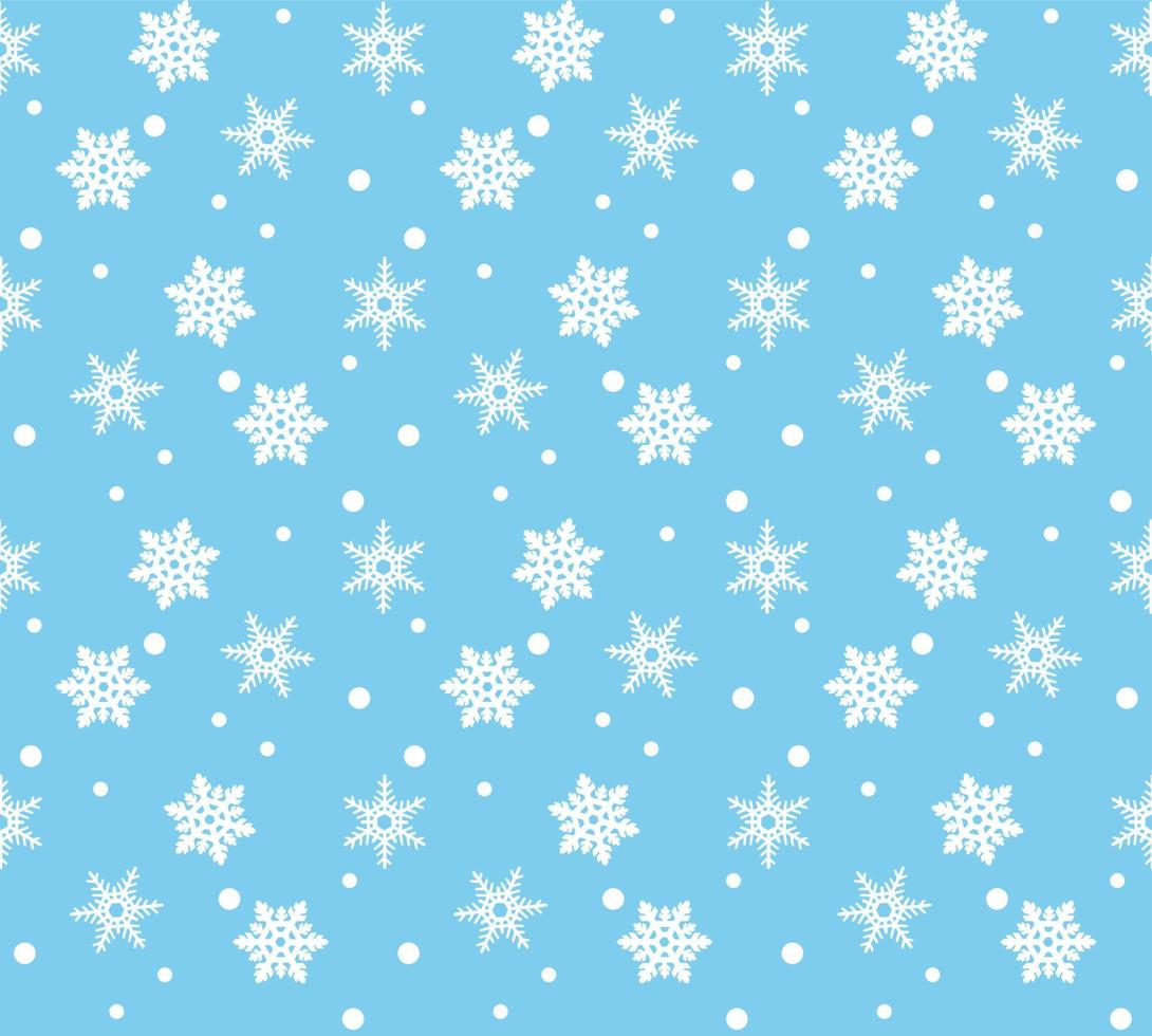 Winter seamless pattern. Snowflakes background. design for pillow, print, fashion, clothing, fabric, gift wrap. vector. vector