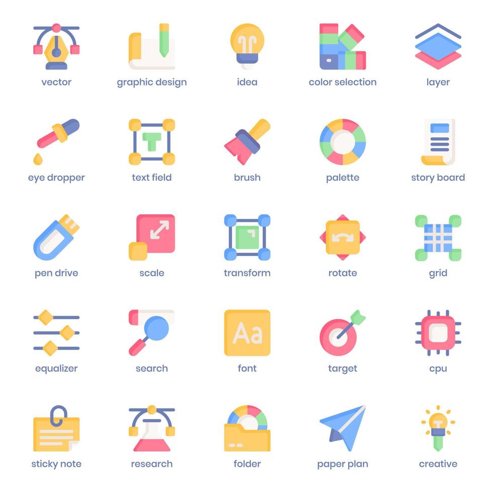 Design Thinking icon pack for your website design, logo, app, UI. Design Thinking icon outline design. Vector graphics illustration and editable stroke.