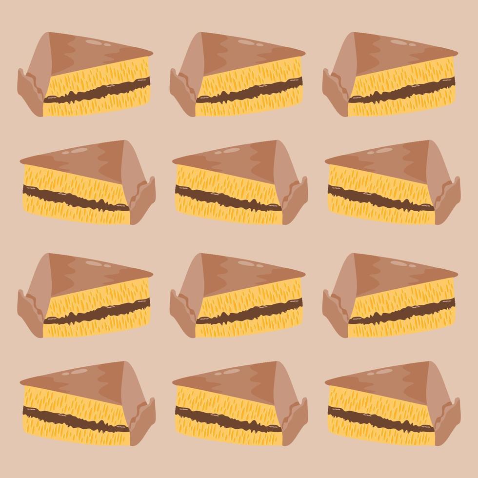martabak seamless pattern vector