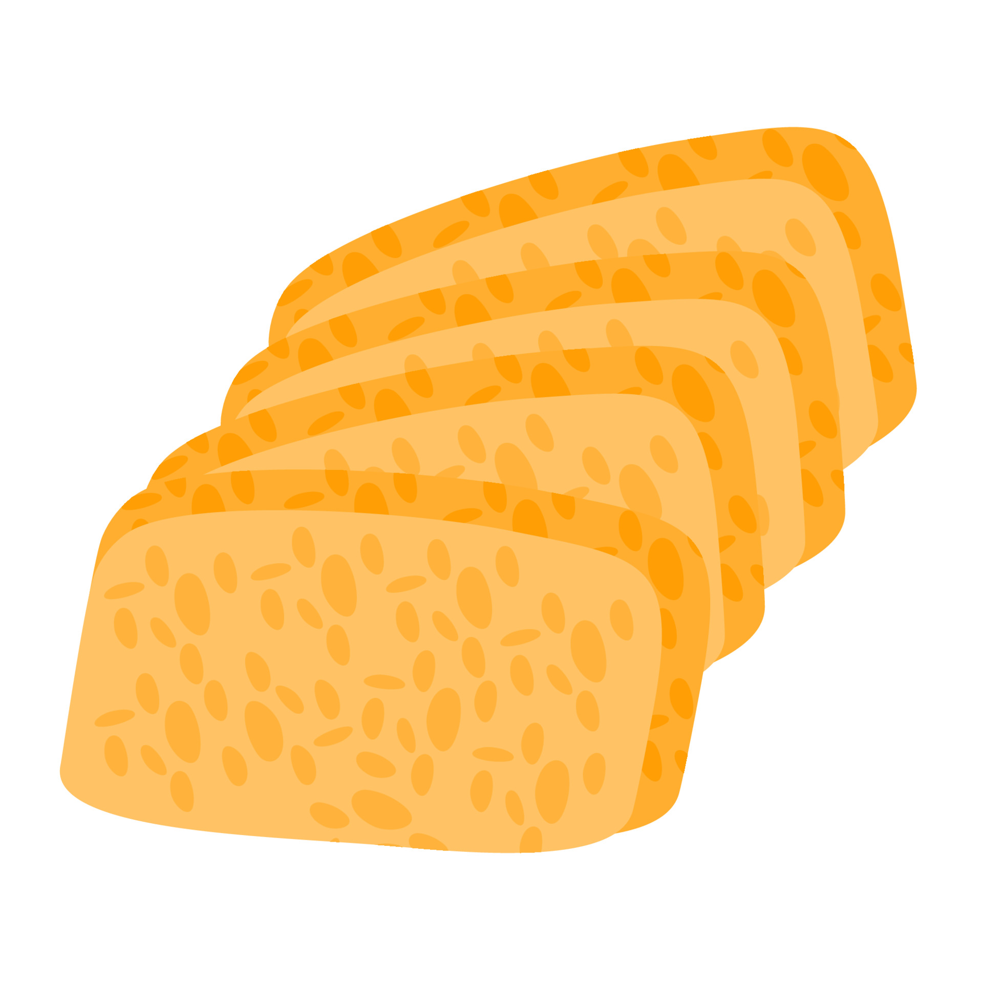 Slice of tempeh or tempe made of fermentation process that binds